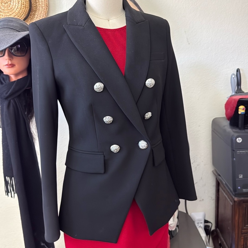 NWT Veronica Beard Black Double-Breasted Women's Blazer 

BRAND NEW